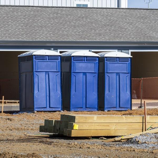 Heavy-duty construction site porta potty in Mccomb, Mississippi